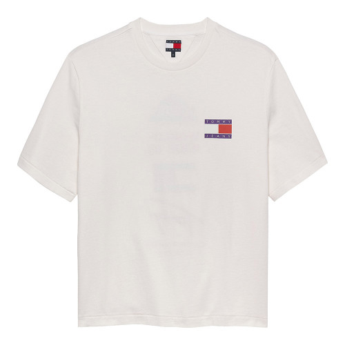 Tommy Hilfiger Ανδρική κοντομάνικη μπλούζα 90s Multi Back Logo T-Shirt
